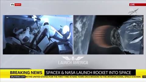 Nasa_and_spacex_successfully launch rocket