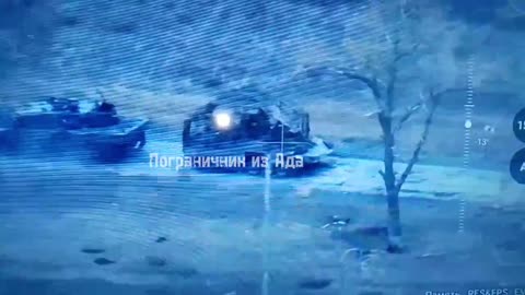 Russian soldiers stole a Leopard from the Ukrainian Armed Forces