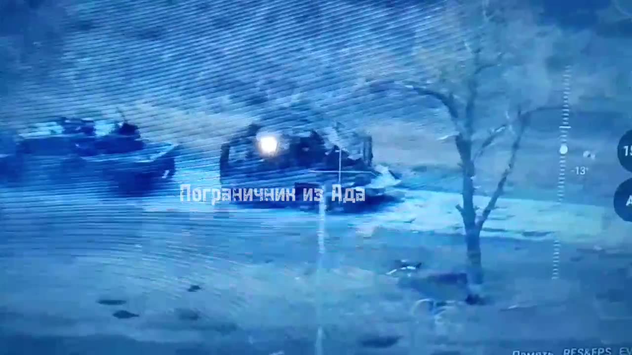 Russian soldiers stole a Leopard from the Ukrainian Armed Forces