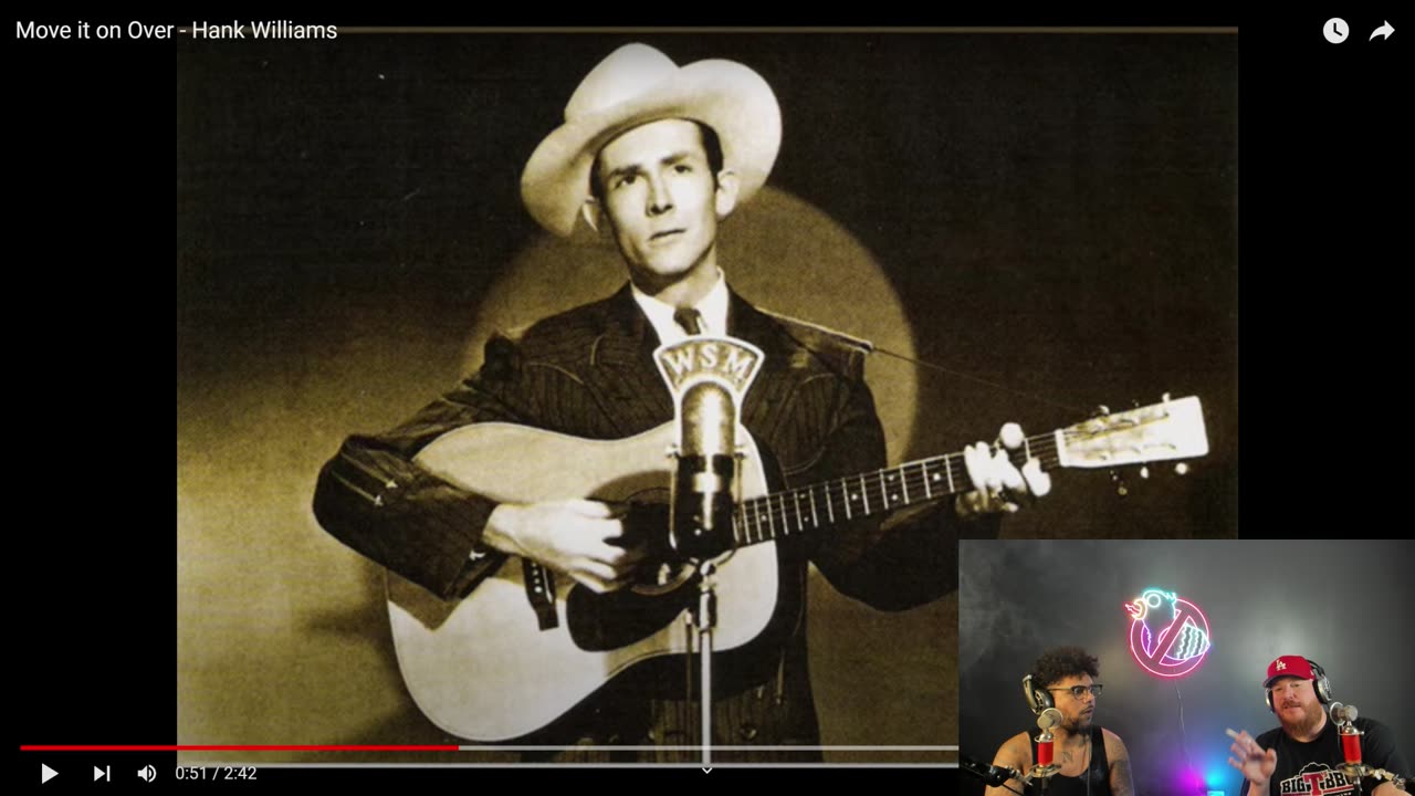 Hank Williams - Move It On Over (REACTION)