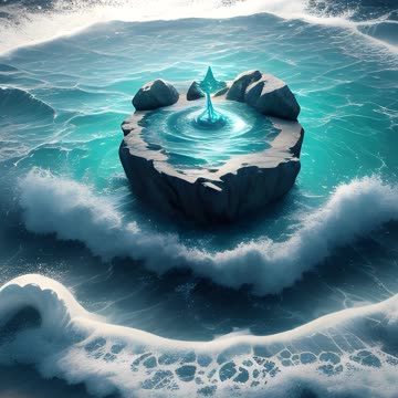 Meditating - Sound of Surf and Chanting (pure sound, no talking) #shorts #youtubeshorts #relaxation