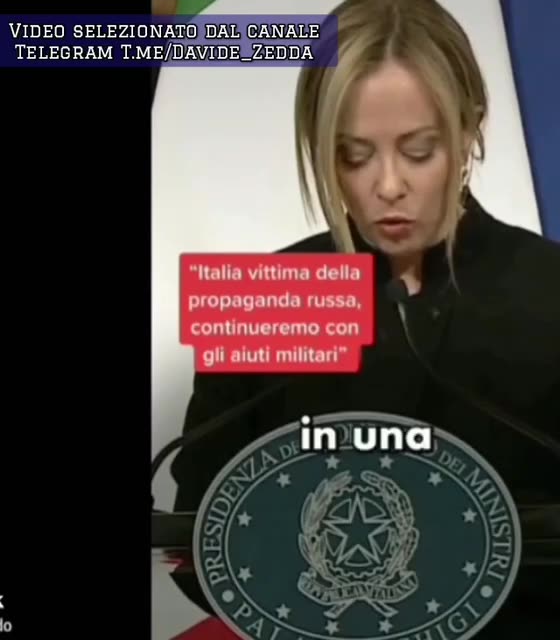 Meloni and zelensky show