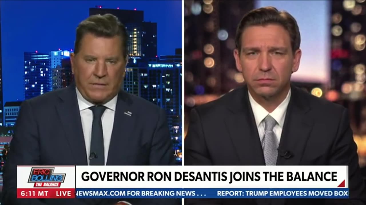 DeSantis Says Trump Has Leaned To 'The Left' On Policies