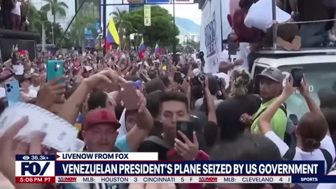 🚨 US seizes plane of Venezuelan President Nicolás Maduro