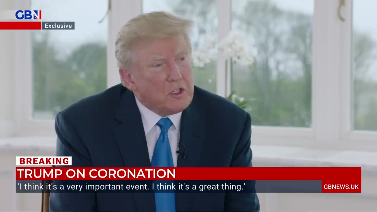 'DISRESPECTFUL' JOE! Trump Blasts Biden for Missing Charles' Coronation, Says He's Too Weak