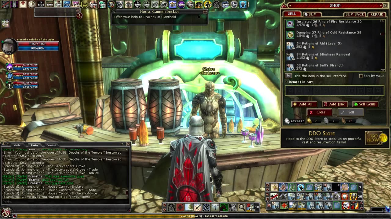 8/31/2023 Dungeons and Dragons Online: Morgrave University, and Temple of Elemental Evil