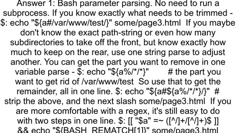 Bash delete all symbols before last 2 quotquot symbols in variable