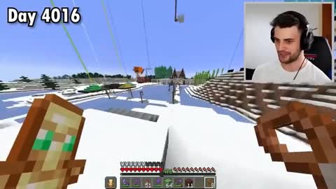 16 @ I Survived 4,100 Days in HARDCORE Minecraft