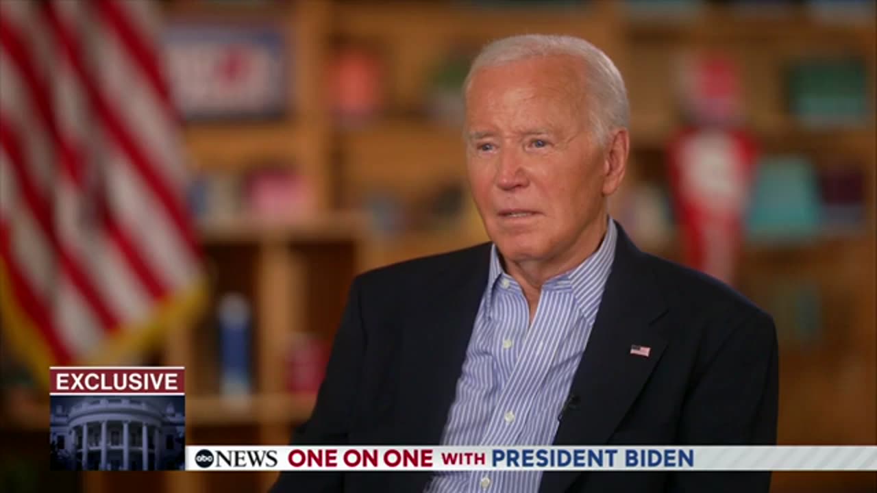 Biden says he will stay in the race and disputes low approval rating l ABC News