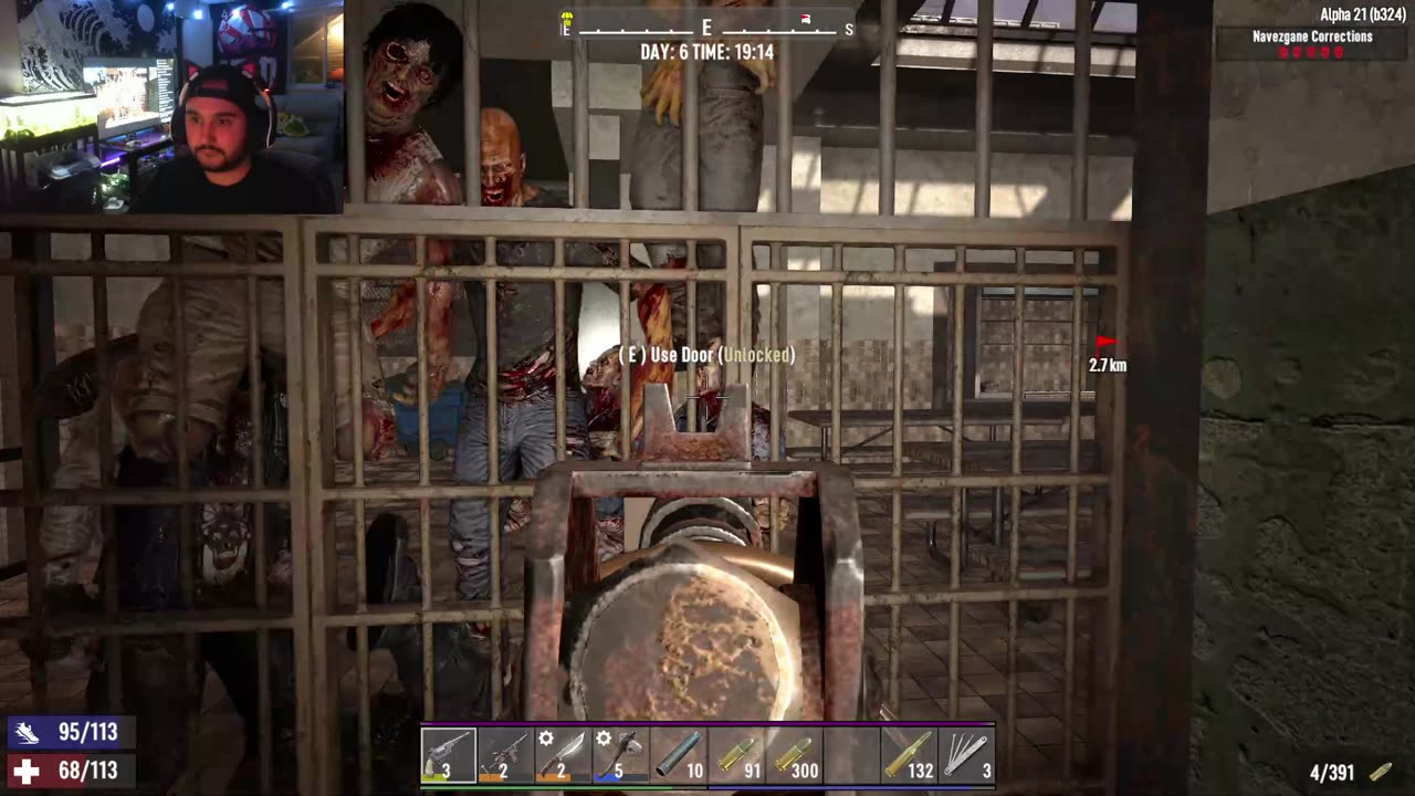 7 Days To Die! Taking the Prison!