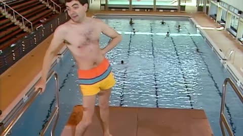 DIVE Mr Bean! _ Funny Clips _ Mr Bean Official