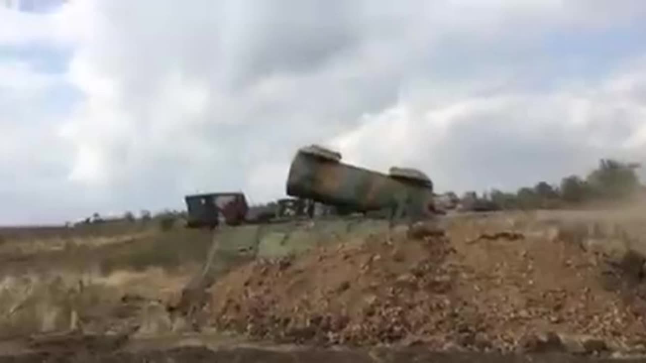 Ukrainians Launching the Truly Massive Soviet Era Tu143 Drone