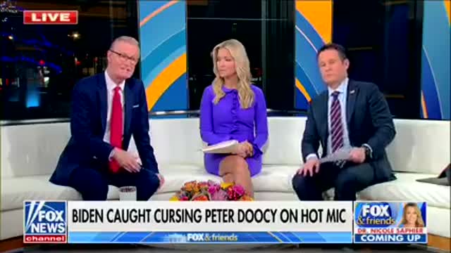 Fox News calling out how Joe Biden treats anyone who ask hard questions