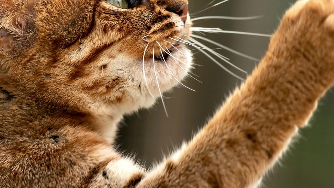 Meet the World's Smallest Cat - Rusty spotted Cat