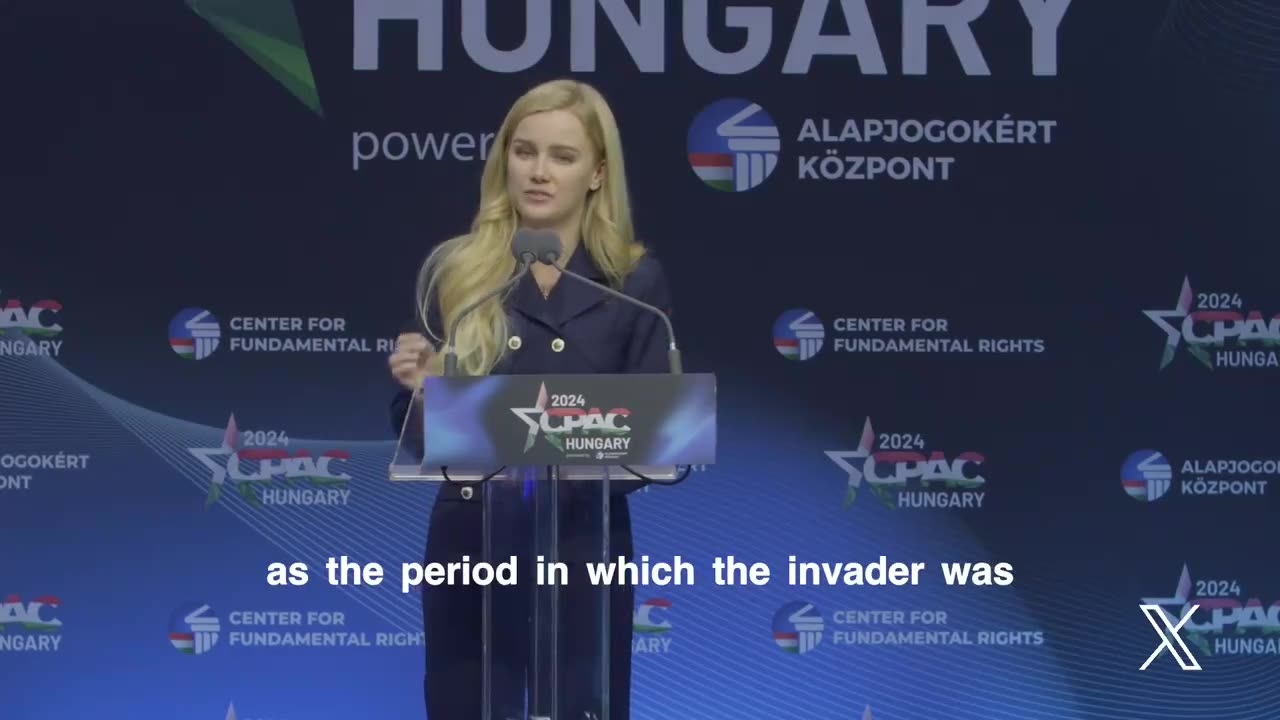 Eva Vlaardingerbroek CPAC Speech about what's facing Europe