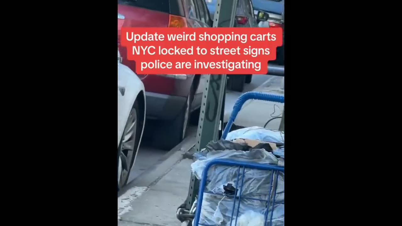 Strange Carts With X Showing Up In NY (Police Called In)