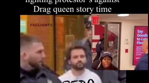 Pedophile roughed up at a drag queen story time in New York City