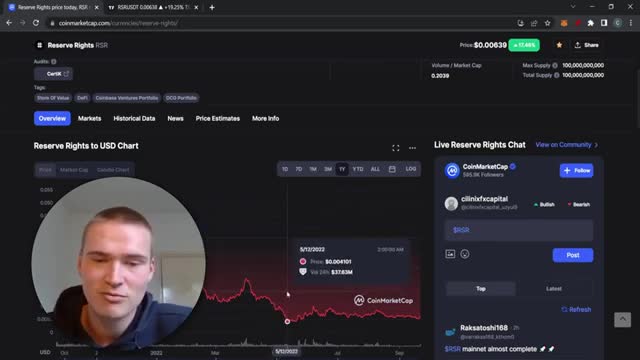 HUGE NEWS FOR $RSR! - RSR TOKEN (RESERVE RIGHTS) PRICE PREDICTION & ANALYSIS 2022!_Cut