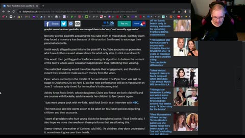11 children's families are suing youtuber Rockelle's mother