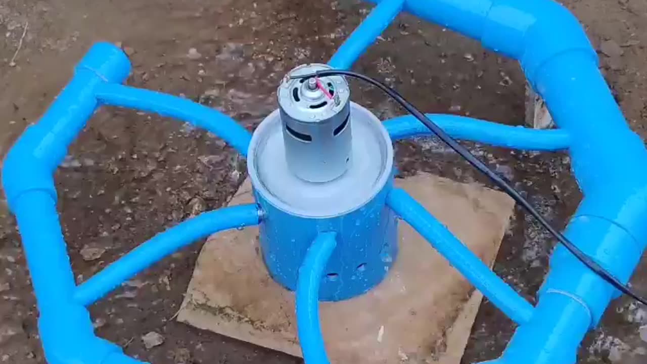 ๐ฟ๐ฟMini Hydropower Plant from PVC๐๐