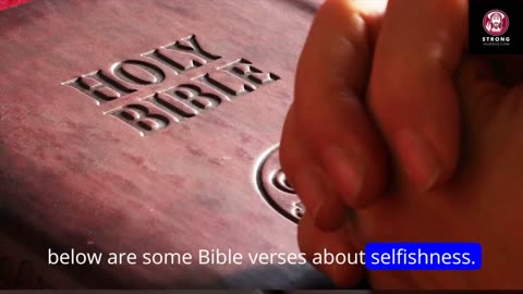 Bible Verses About Selfishness