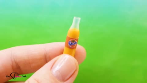 EASY DIY MINIATURE REALISTIC FOOD, DRINKS
