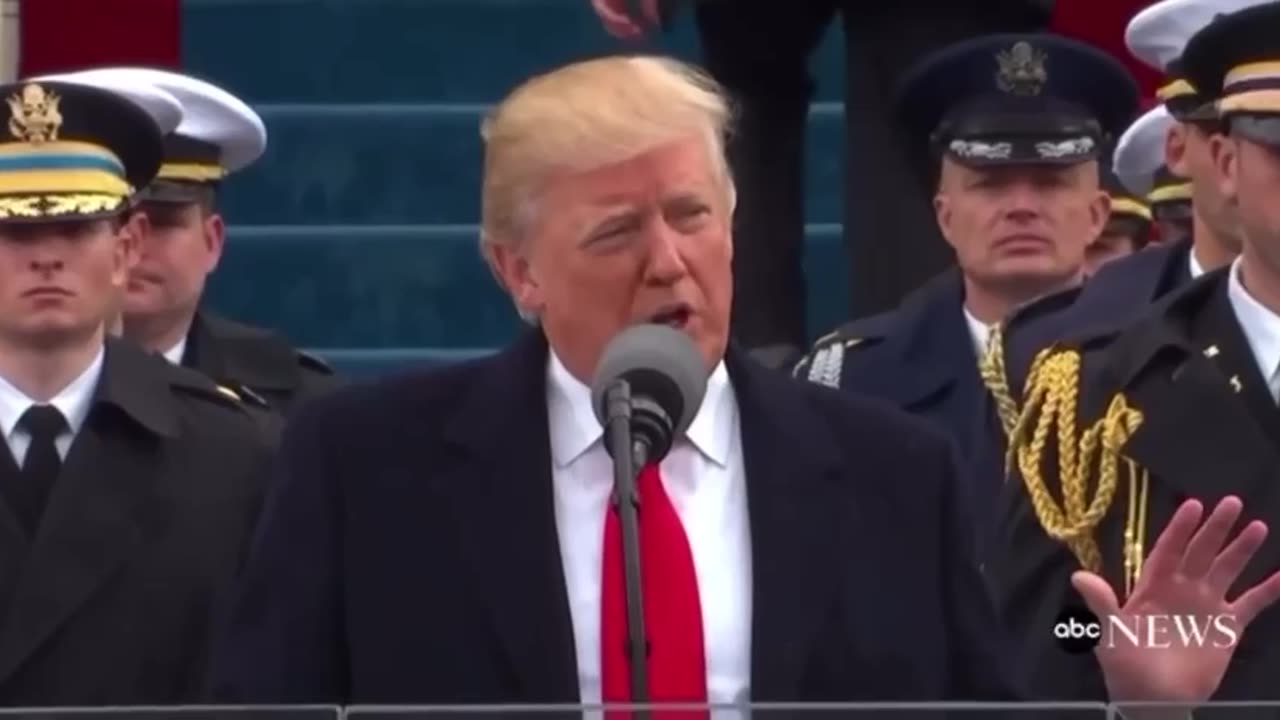 Symbolic Speech: Power Transfer With Military Behind Him