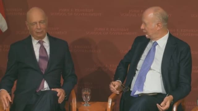 Klaus Schwab: "...We’re really proud of ... Prime Minister Trudeau"