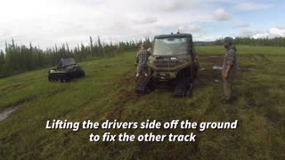 Neighbor buries his side by side on tracks