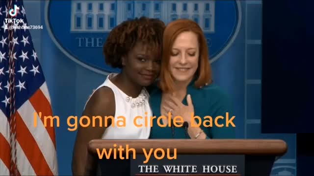 Circle back girl.