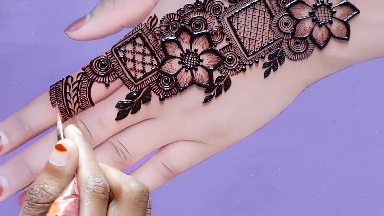 creative and latest mehndi design\mehndi for all girls