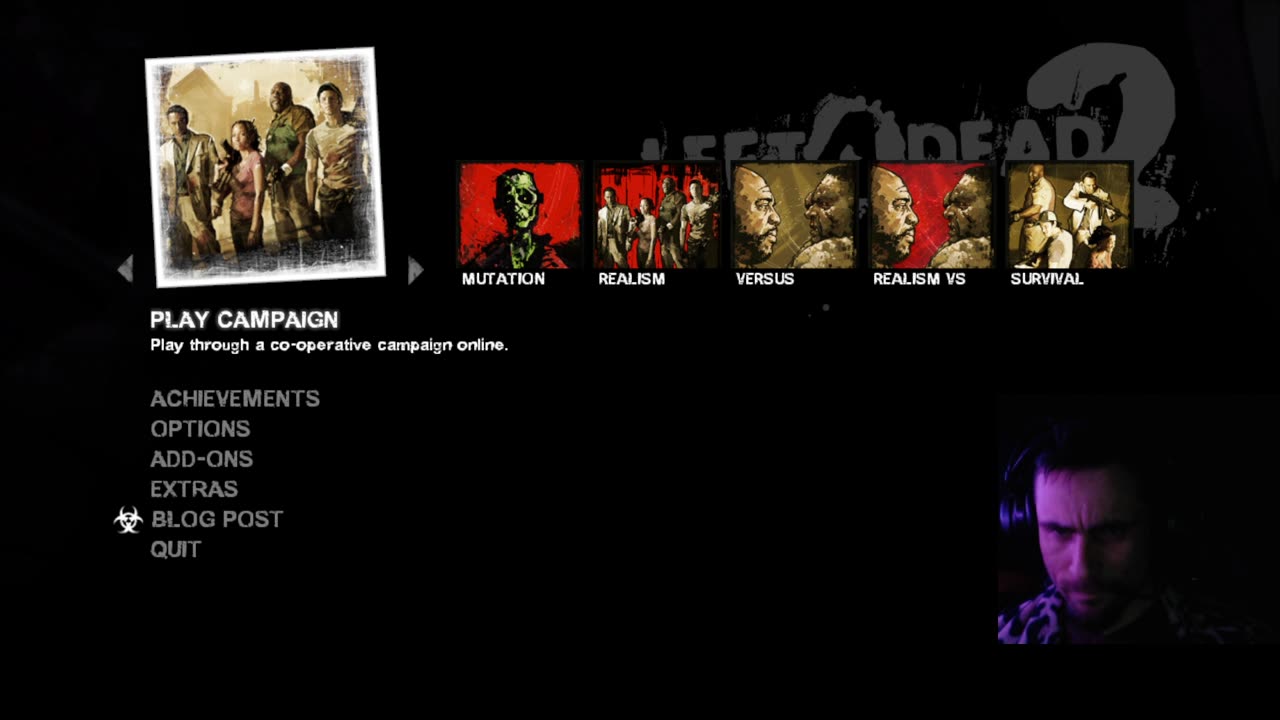 L4D2"Grey Alien Femboy Slayer Expert Closet Advice Concert"Left 4 Dead 2