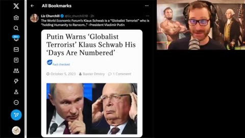 PUTIN THREATENS TO KILL KLAUS SCHWAB