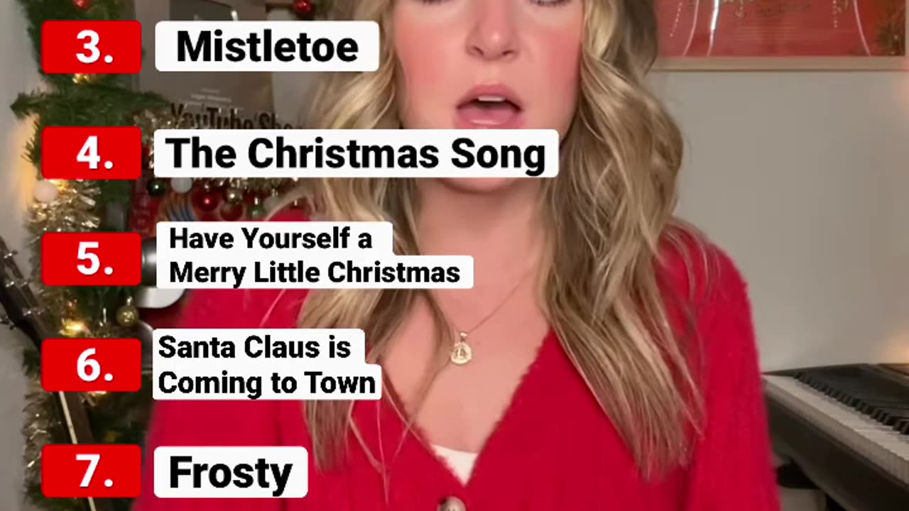 10 Christmas Songs in 54 Seconds