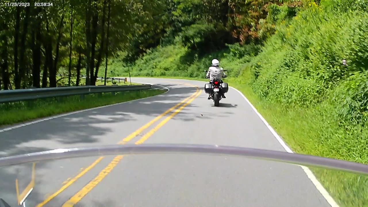 Following "Triumph Ted" Down 226A