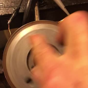 3 coils 24hz turn by 1 finger turbo generator