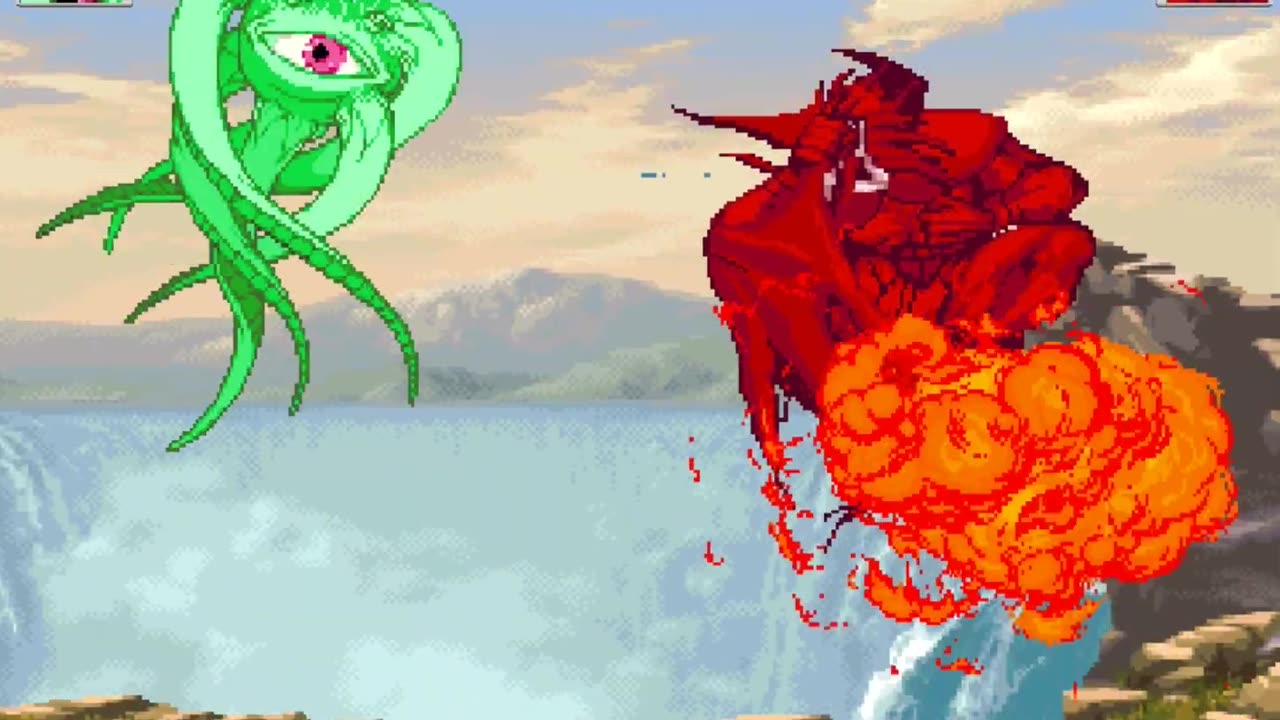 MUGEN - Shuma Gorath vs. Mephisto (Mephisto 1968 - Reupload)