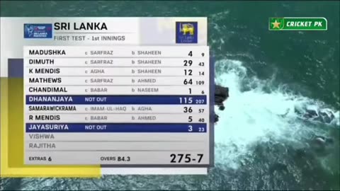 Test match between Sri Lanka and Pakistan ll 2 Day test ll