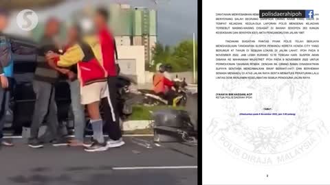 Man in scuffle after car accident in Ipoh to be remanded