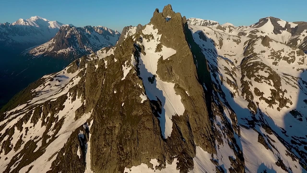 Mountain peaks of the Matterhorn