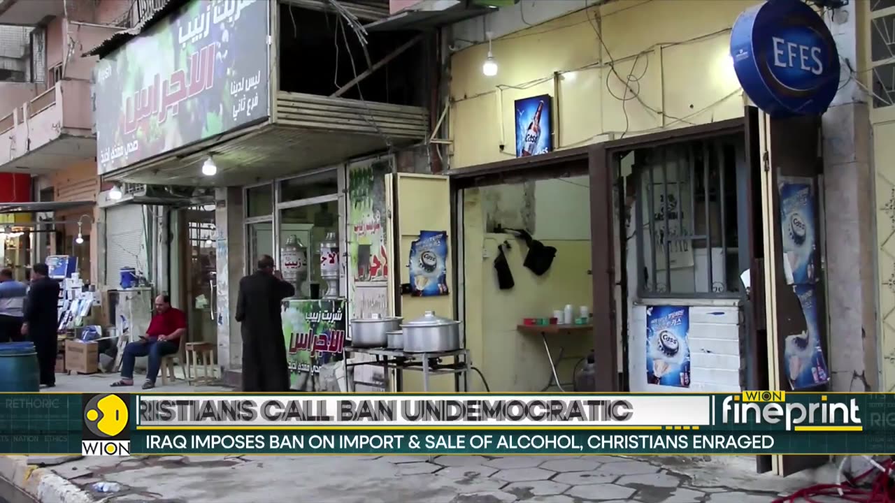 Christians protest alcohol ban in Iraq, call the legislation 'undemocratic' - Latest English News