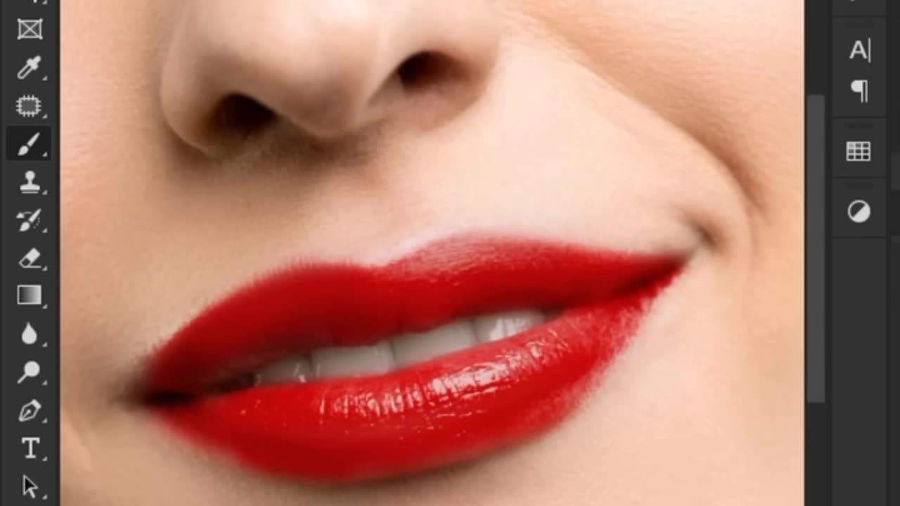 How to make Mind-Blowing fantastic lipstick in Photoshop