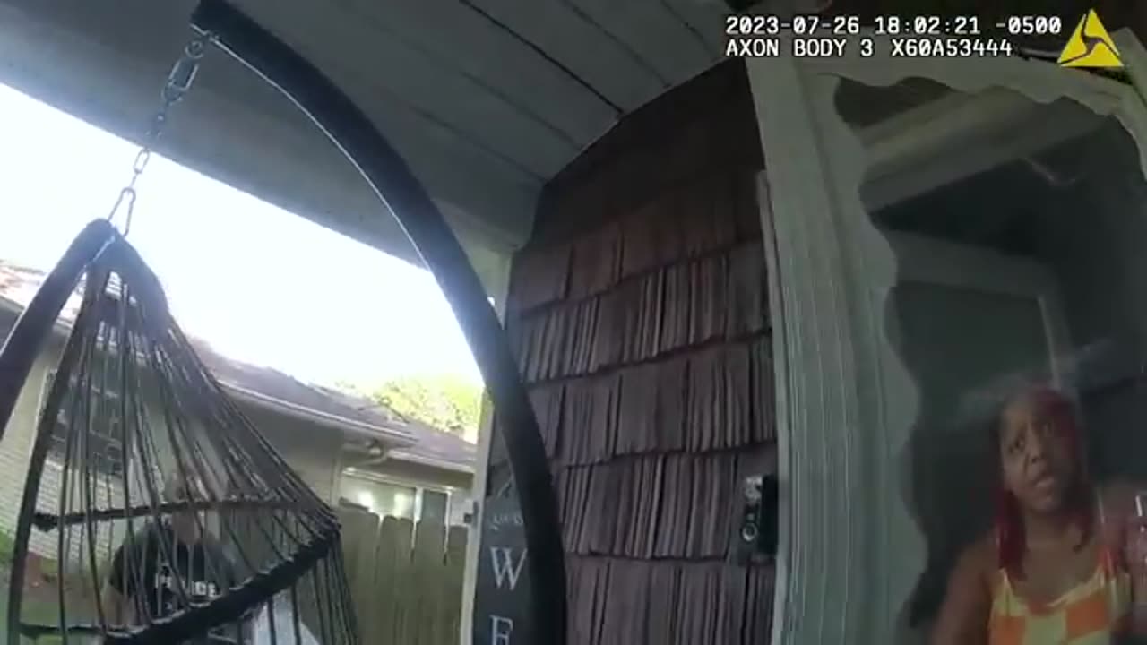 Body Cam - 38 yr old Sushi Staples - Son Zion in trash in her garage