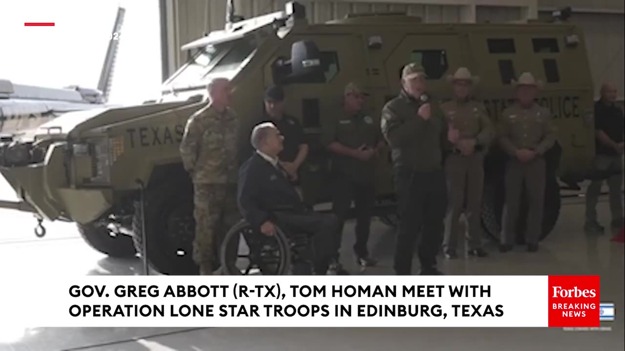 Tom Homan Issues Very Blunt Promise To Troops Deployed To U.S.-Mexico Border In Texas