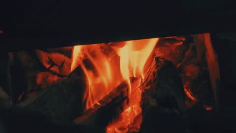 1 Hour Of Soothing Fire | ASMR | White Noise | Relax | Meditate