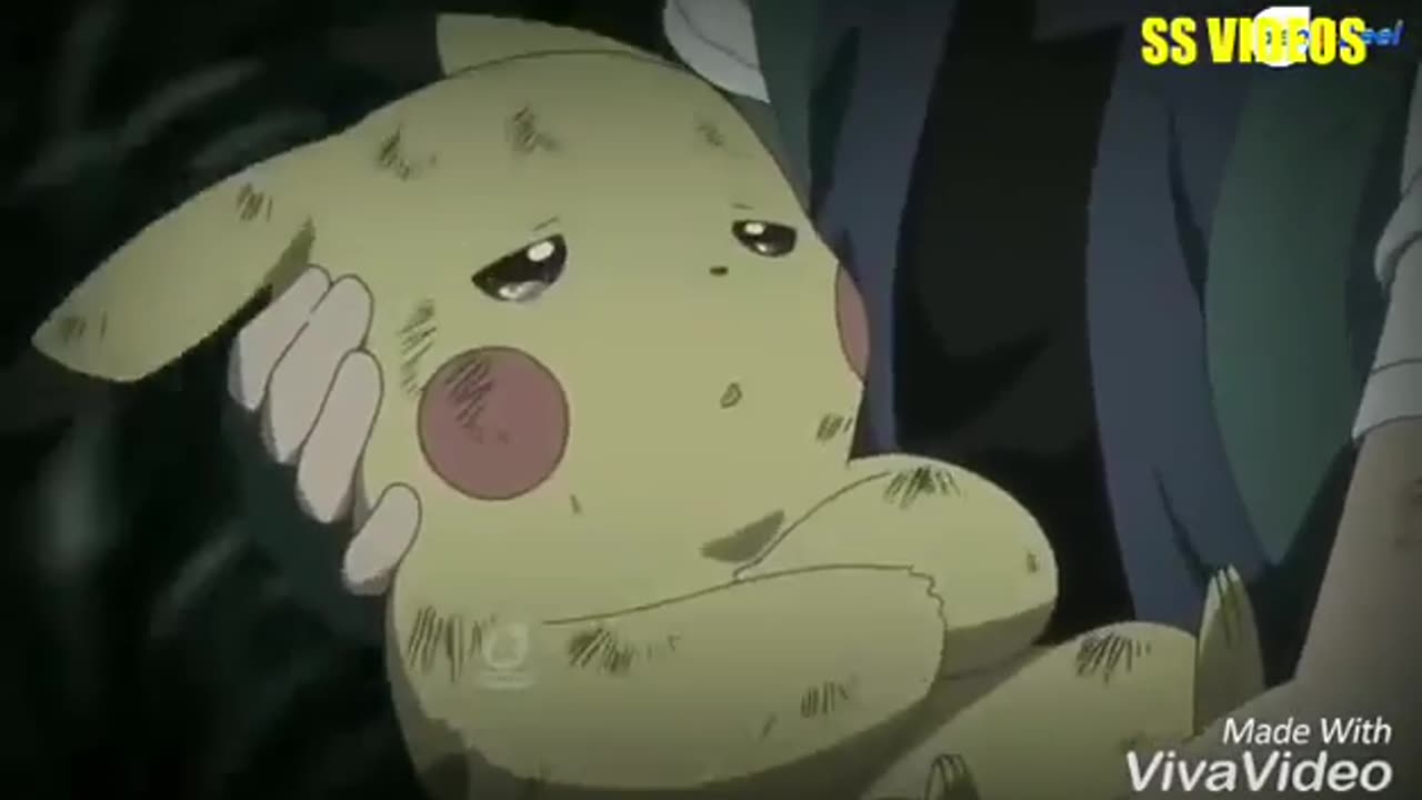 Pokemon ϟϟ(๑⚈ ․̫ ⚈๑) Heart touching scene 🥺 #pokemon #youtube #vibes #blogger