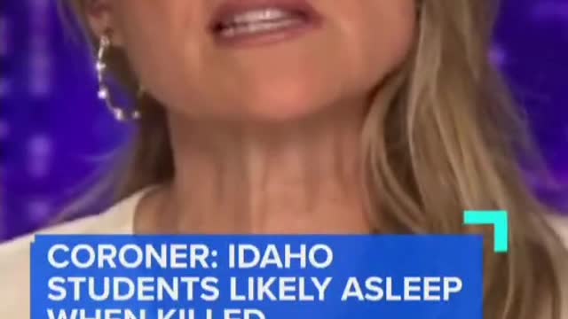 CORONER: IDAHOSTUDENTS LIKELY ASLEEPWHEN KILLED