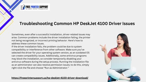 HP DeskJet 4100 Driver: The Complete Guide to Installation and Troubleshooting