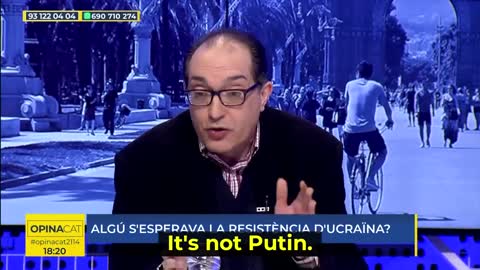 Uncomfortable truth on Spanish TV about Russia, Putin, Europe, NATO and the US