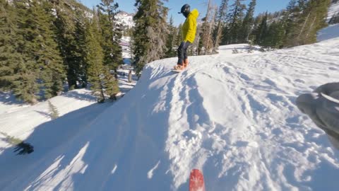 Skiing The STEEPEST Runs At Palisades Tahoe